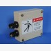 Steel junction box, 120 x 120 mm